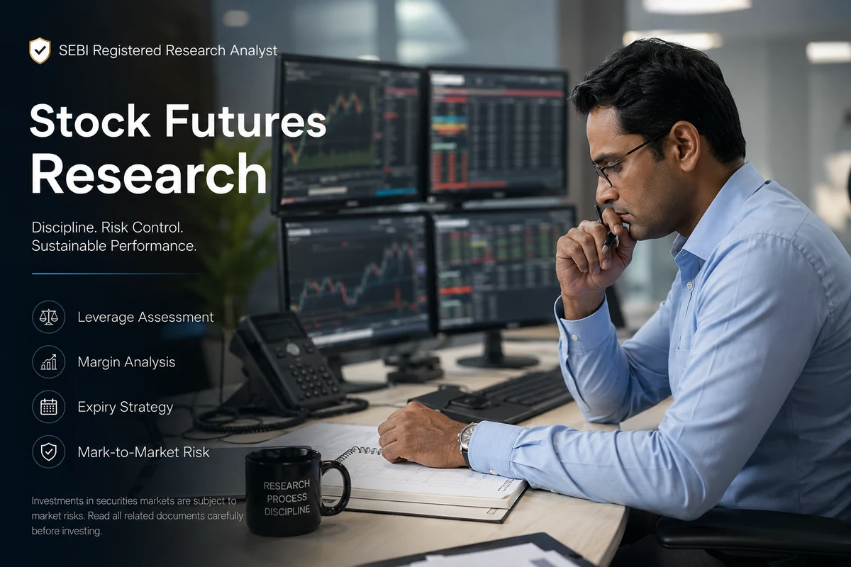 Illustrative stock futures research research context.