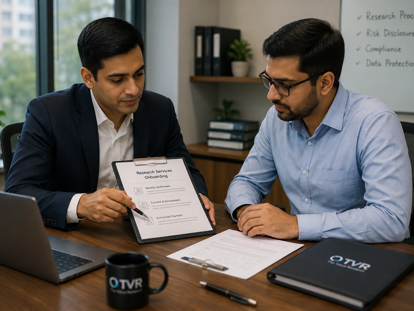 Illustrative onboarding and authorised payment 1 visual for MCX Energy Research.